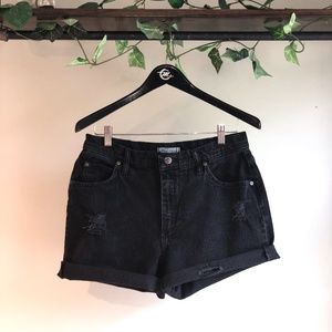 RIDERS | Vintage High Waisted Distressed Shorts